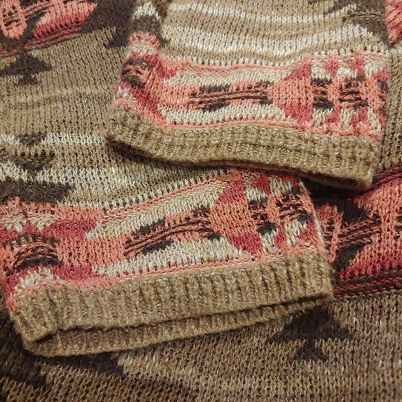 Ralph Lauren Denim & Supply Henley Sweater Size Medium Print - Picture 13 of 16